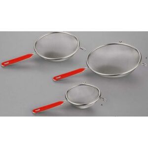 Paslanmaz Çelik 15.5 cm Çapında, 14 cm Sap Uzunluğunda Süt ve Sıvı Süzgeci