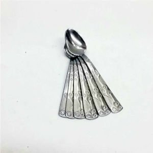 6 Adet Sunset Model Paslanmaz Çelik Rostfrei Çay Kaşığı Seti