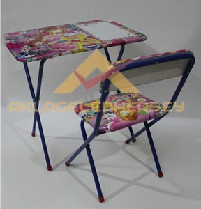 KATLANABİLİR ÇOCUK ÇALIŞMA MASASI SETİ WİNX CLUB