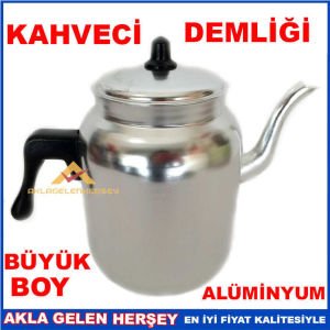 3 LİTRE BÜYÜK BOY ALÜMİNYUM KAHVECİ DEMLİĞİ -2