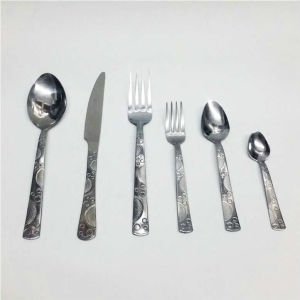 Çatal, Kaşık, Bıçak Takımı 42 Parça Sunset Model Paslanmaz Çelik Rostfrei Yemek Seti