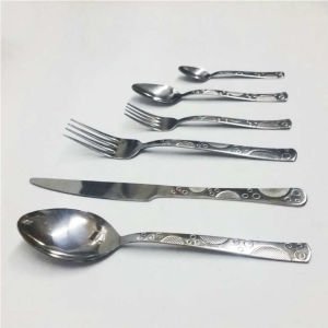 Çatal, Kaşık, Bıçak Takımı 42 Parça Sunset Model Paslanmaz Çelik Rostfrei Yemek Seti