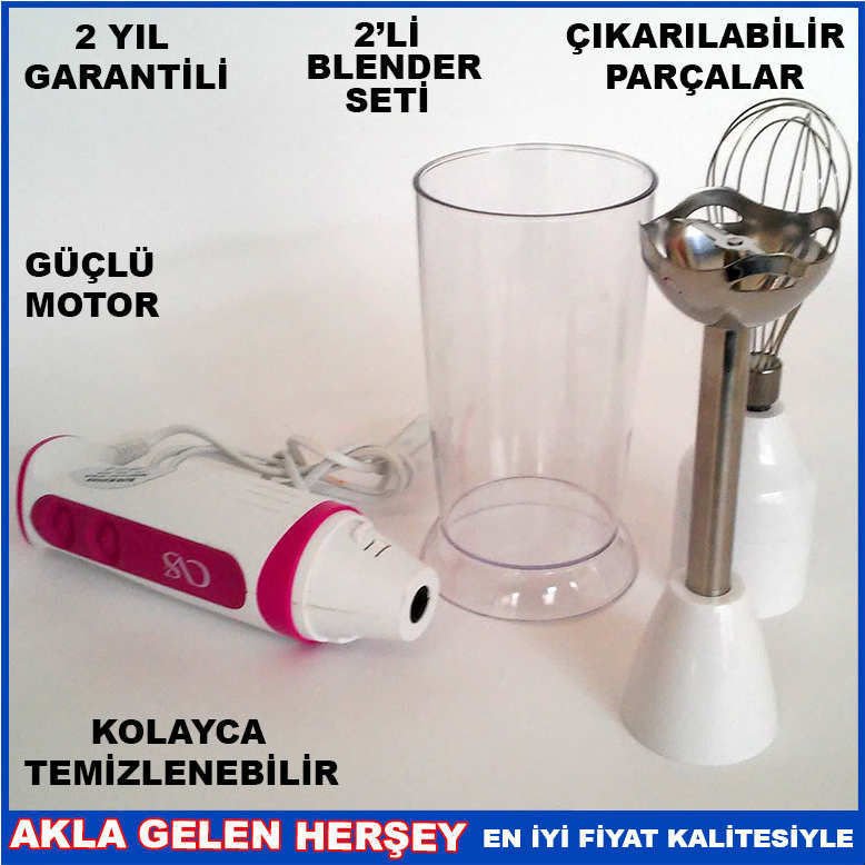 CVS SERÇİNİ 250W 2'Lİ ÇUBUK BLENDER SETİ DN 4410