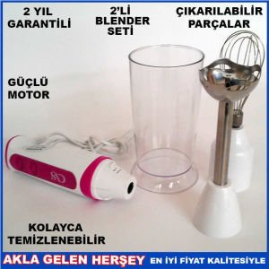 CVS SERÇİNİ 250W 2'Lİ ÇUBUK BLENDER SETİ DN 4410