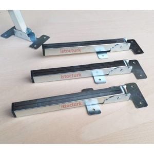 Yemek Yufka Ahşap Yer Sofrası için 3 adet Katlanır Metal Ayaktır Sofra Ayağı