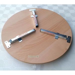 Yemek Yufka Ahşap Yer Sofrası için 3 adet Katlanır Metal Ayaktır Sofra Ayağı