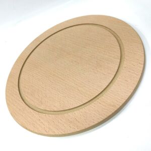 10 Adet MDF Ahşap Pizza Tahtası 26 Cm, Sunum Tahtası, Pizza Tabağı, Lahmacun ve Pide Servis Tahtası