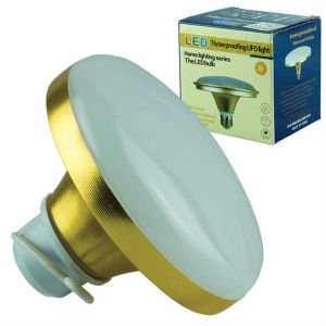 12V 15W UFO Şekilli Enerji Tasarrufu Su Geçirmez Toz Geçirmez LED Lamba Krokodilli Uçan Lamba