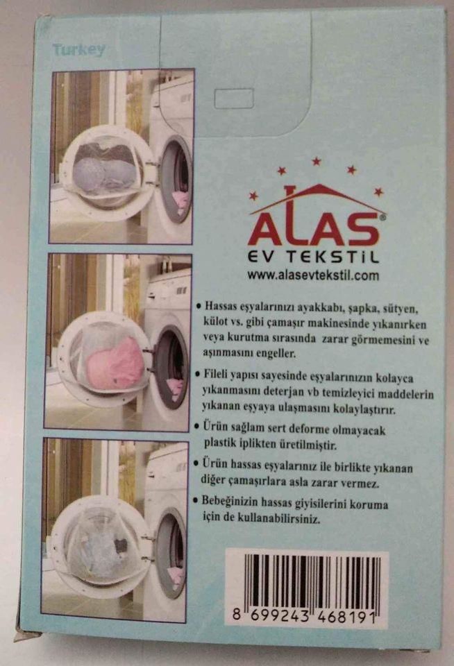 Alas Ev Tekstil Ayakkabı Yıkama Filesi D-6