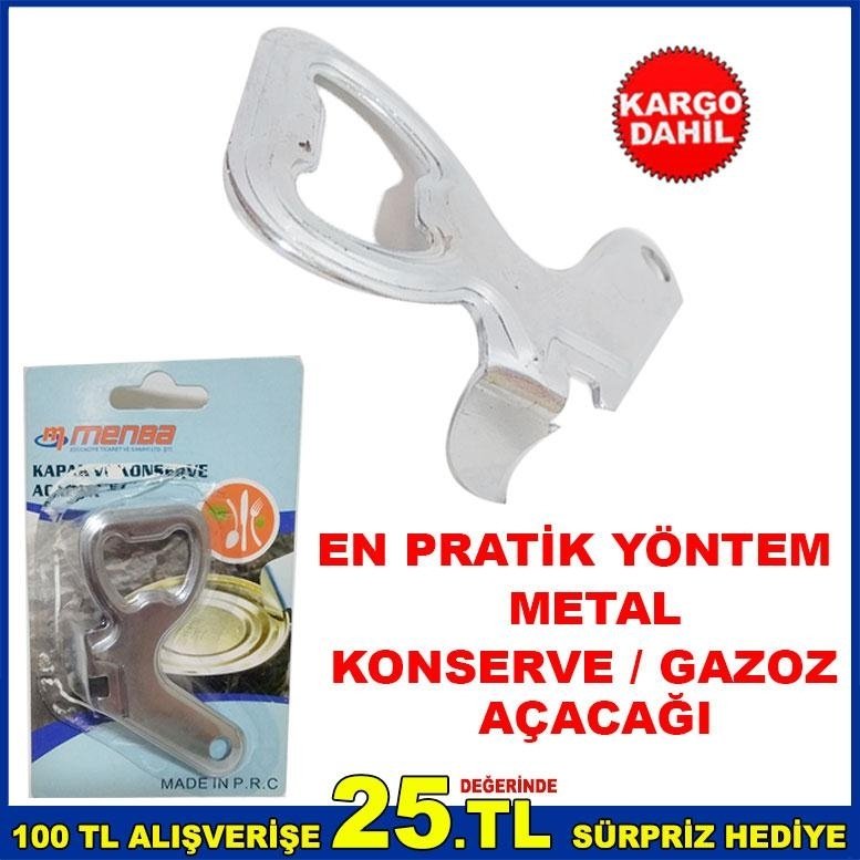 EN PRATİK METAL KONSERVE AÇACAĞI GAZOZ AÇACAĞI