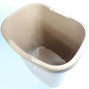 TİKA DESENLE KİRLİ SEPETİ BANYO 50x35x42 60 LT SAĞLAM YAPI VE ŞIK TASARIM GENİŞ HAZNELİ