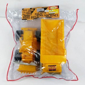 Büyük Boy Kamyon Kepçe 2li İnşaat İş Makinesi Oyuncak Seti 44cm