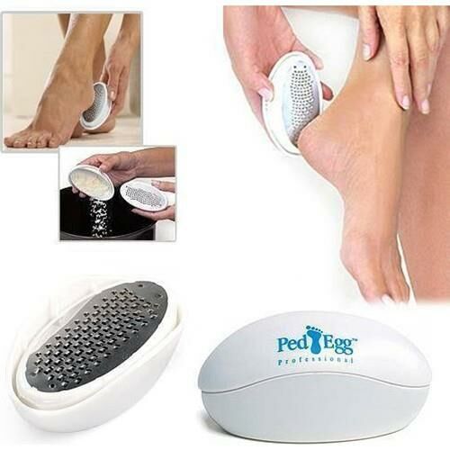 Ayak Topuk Törpüsü Ped Egg Topuk Taban Rendesi Zahmetsizce Yumuşak ve pürüzsüz bir cilt sağlar