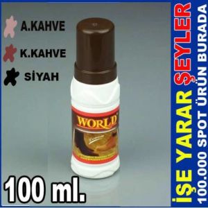 100ml.SÜET-NUBUK AYAKKABI ve ÇANTA BOYASI 3 RENK