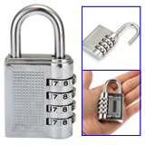 4 Haneli Sıfırlanabilir Geniş Şifreli Kilit