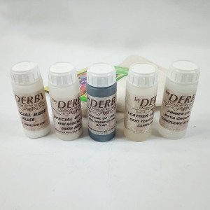 Araç ve Ev Deri Döşeme İçin 6 Parça Bakım ve Temizlik Boya Seti