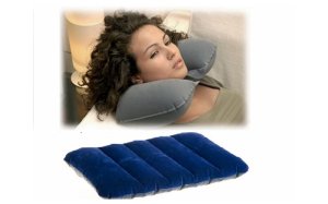 Havalı Seyehat Yastığı ve Minder ( 2 li set )