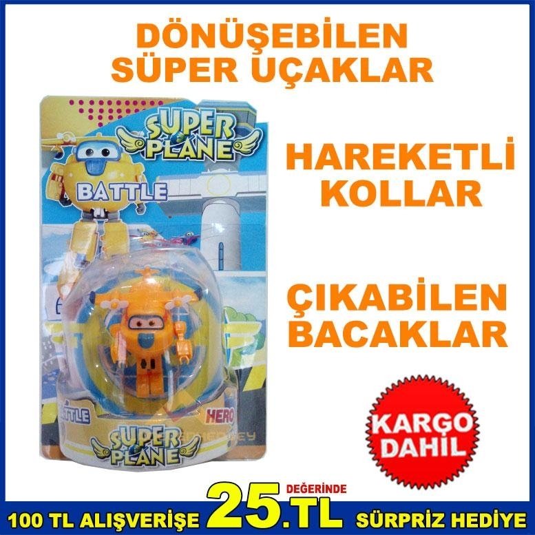 SÜPER UÇAKLAR HARİKA KANATLAR OYUNCAK UÇAK SARI