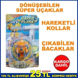 SÜPER UÇAKLAR HARİKA KANATLAR OYUNCAK UÇAK SARI