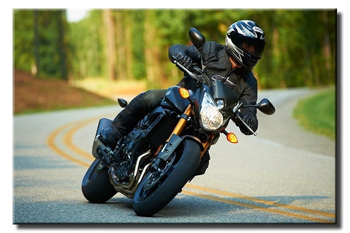 YAMAHA FZ8 6 değişen ölçü ORİJİNAL KANVAS TABLO
