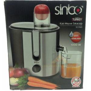 Paslanmaz Çelik Filtreli Elektrikli Katı Meyve Sıkacağıı