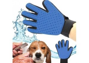 Evcil Hayvan Tüy Toplama Eldiveni Mavi