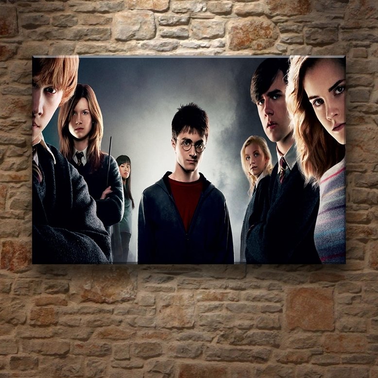 HARRY POTTER İYİLER 7 değişen ölçü ORİJİNAL KANVAS TABLO