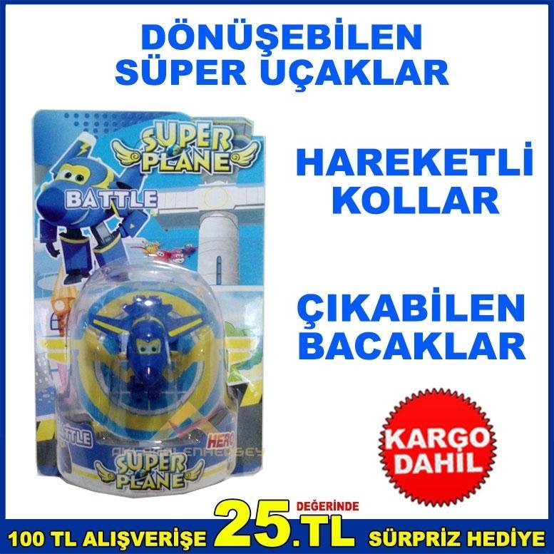 SÜPER UÇAKLAR HARİKA KANATLAR OYUNCAK UÇAK MAVİ