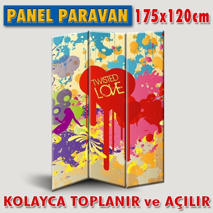 GÖRSELLİ KATLANIR PANEL BÖLME SİSTEMİ - AŞK ACISI