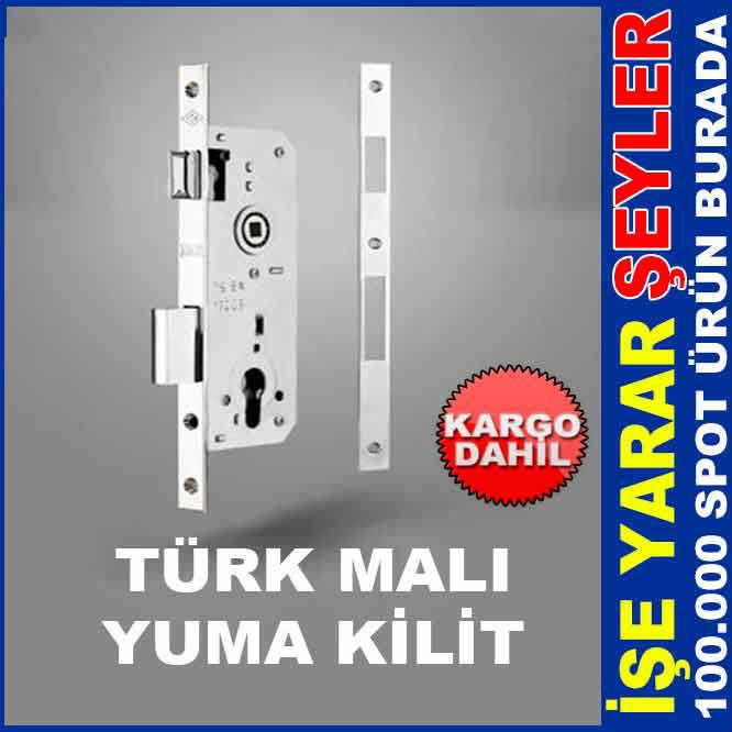 YUMA SİLİNDİRLİ GÖMME KİLİT DAİRE KAPISI 35MM KD