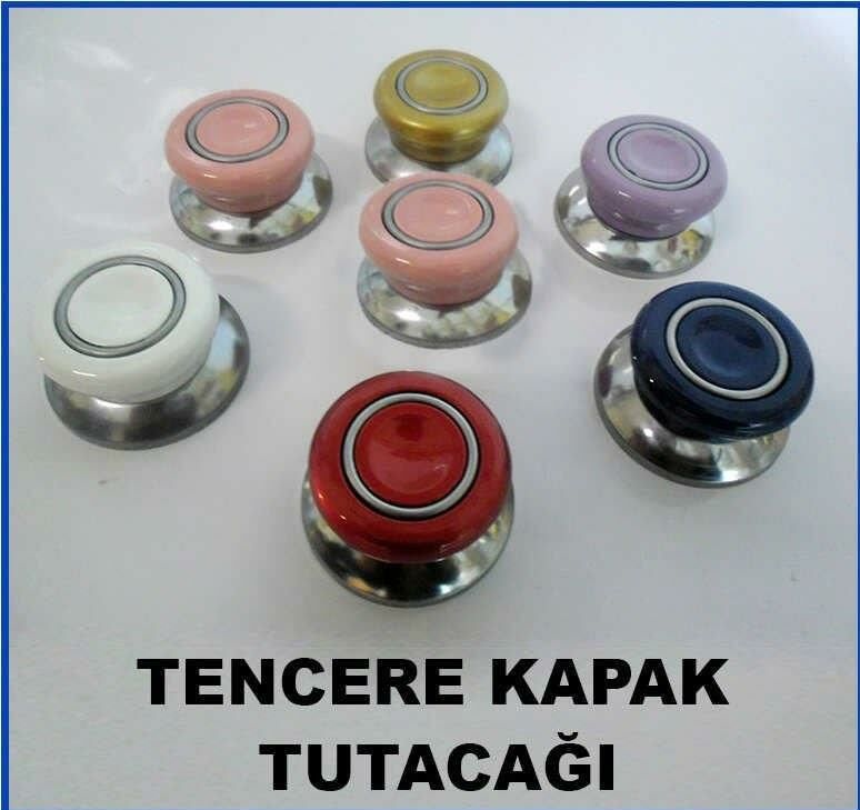 Tencere Ve Tavalar İçin Renkli Kapak Tutacağı