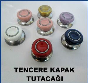 Tencere Ve Tavalar İçin Renkli Kapak Tutacağı