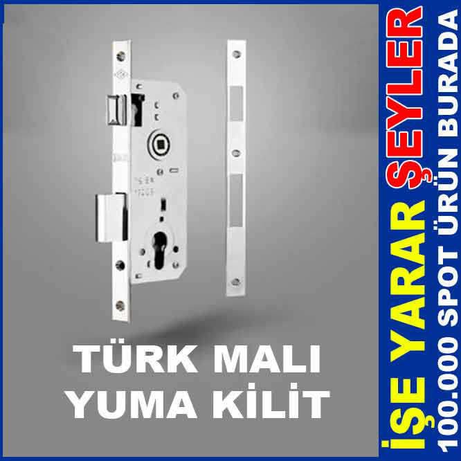 YUMA SİLİNDİRLİ GÖMME KİLİT DAİRE KAPISI 35MM