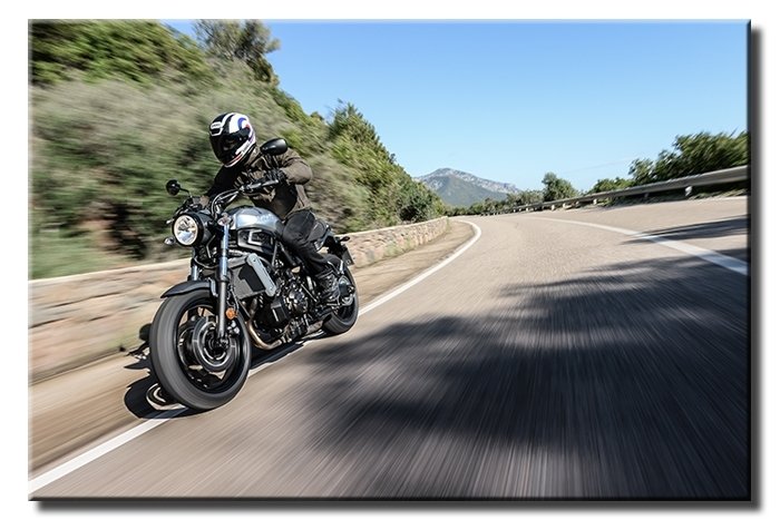 YAMAHA XSR 700 6 değişen ölçü ORİJİNAL KANVAS TABLO