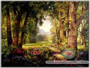 100x70cm ÇERÇEVELİ CANVAS TABLO FANTASY C01 1082