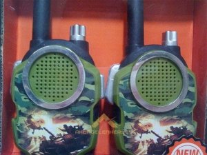 WALKİE TALKİES OYUNCAK TELSİZ 50 METRE MESAFELİ