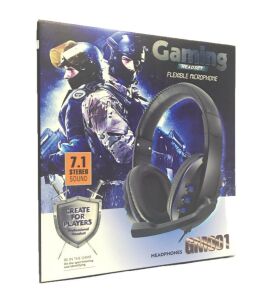 Kerasus Headphones GM001 3.5mm Aux Girişli Laptop Oyuncu Kulaklık Kulaküstü Kafa Bantlı Mikrofonlu