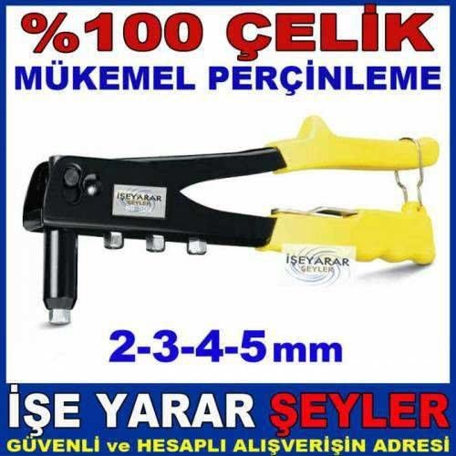 PROFESYNEL PERÇİN TABANCASI 4 ÖLÇÜDE KULLANIM