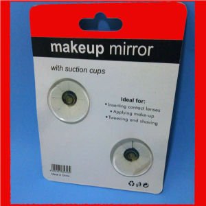 MAKYAJ İÇİN DEV AYNASI 14cm ÇAPINDA HERYERE KOLAY ADAPTE OLAN YAPIŞKAN 3 KAT BÜYÜTEÇLİ MAKYAJ AYNASI