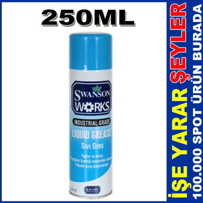 SWANSON WORKS 250ml OTOMOTİV YAĞ SIVI GRES YAĞ