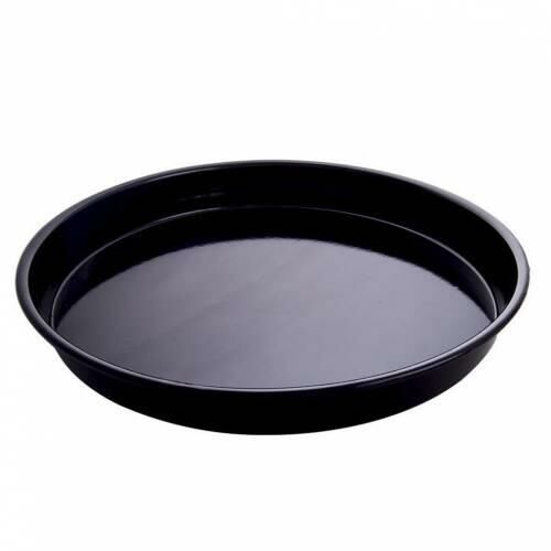 28cm Emaye Fırın Tepsisi, Orta Boy Yuvarlak Çinko Tepsi 28x6cm Sağlıklı Emaye Börek Baklava Tepsisi