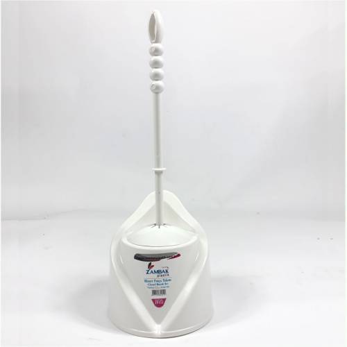 Klozet Fırçası Takımı Zambak Plastik 14x15x37 Kullanışlı Etkili 