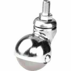 NO-203 Küre Şeklinde Vidalı Bilyalı Teker 40lık Mobilya Tekeri