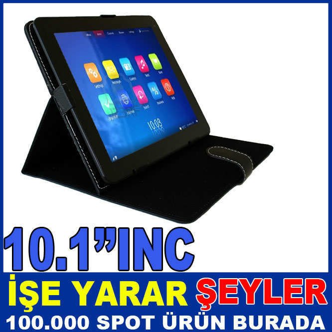 10.1'' INÇ STANDLI TABLET PC KORUYUCU KILIF