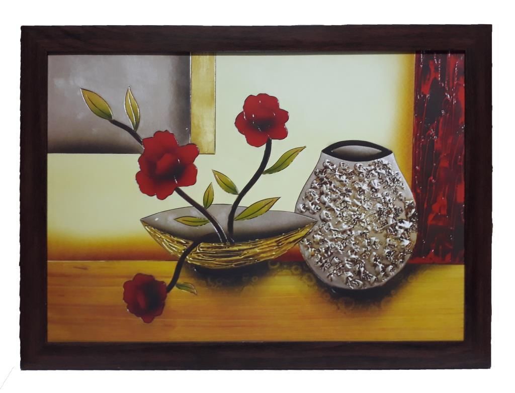 Kahverengi 52x39 cm Boyutlarında Ahşap Kaliteli Çerçeve