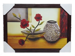 Kahverengi 52x39 cm Boyutlarında Ahşap Kaliteli Çerçeve