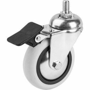 NO-354 Vidalı Frenli Sandalye Tekeri 75lik Mobilya Tekerleği