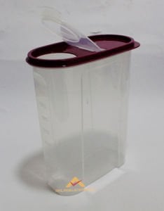 RENKLİ KAPAKLI ERZAK 2,4 LİTRE SAKLAMA KUTUSU