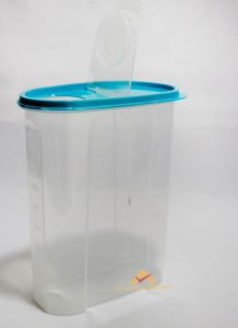 RENKLİ KAPAKLI ERZAK 2,4 LİTRE SAKLAMA KUTUSU