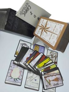 Yeni Üretim Kaliteli Tarot Kartları 78 Kart ve Tarot Kitabı Tam Set Orijinal Takım Standart Boyut